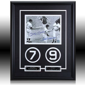 Ted Williams & Mickey Mantle Signed Photograph