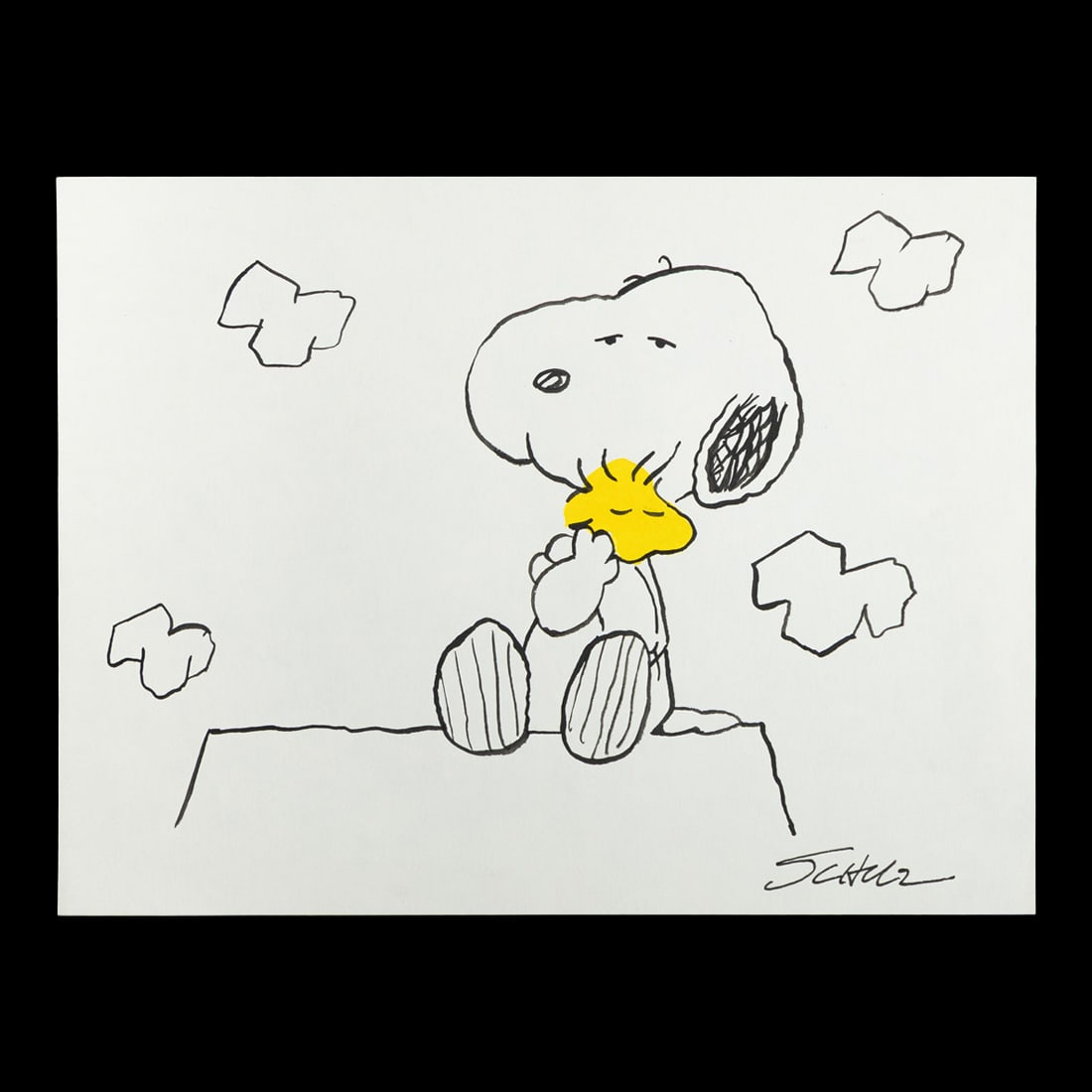 Charles M. Schulz Snoopy & Woodstock in Embrace (1 of 13)