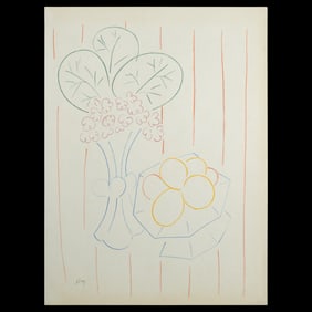 Henri Matisse Drawing on Paper