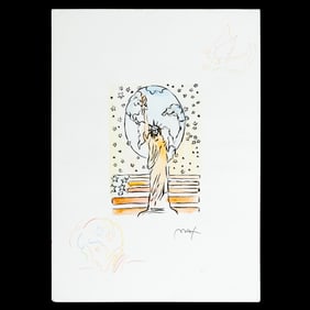 Peter Max – Mixed Media on Paper