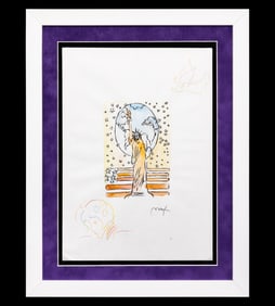 Peter Max – Mixed Media on Paper