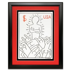 Keith Haring – Painting on Paper