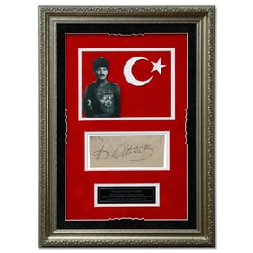 Signature of Mustafa Kemal Atatürk, Forensically Authenticated