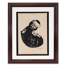 Marc Chagall – Watercolor on Paper