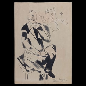 Marc Chagall – Watercolor on Paper