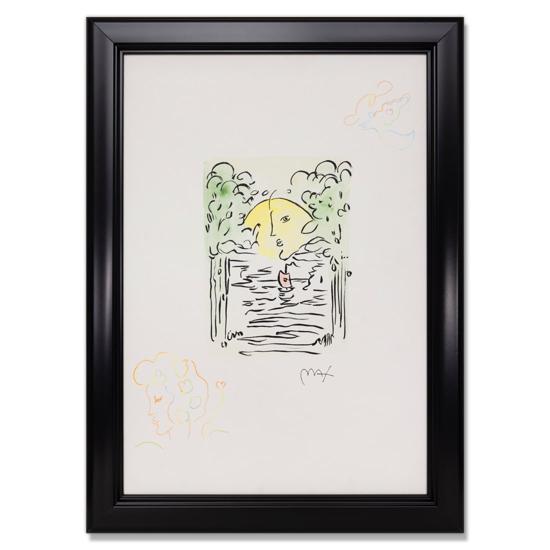 Peter Max Mixed Media on Paper (1 of 12)