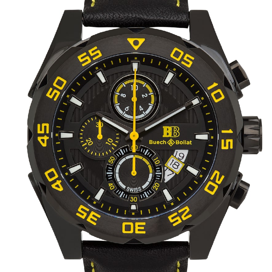 Buech & Boilat Torrent Swiss Chronograph – 44mm Case (1 of 4)