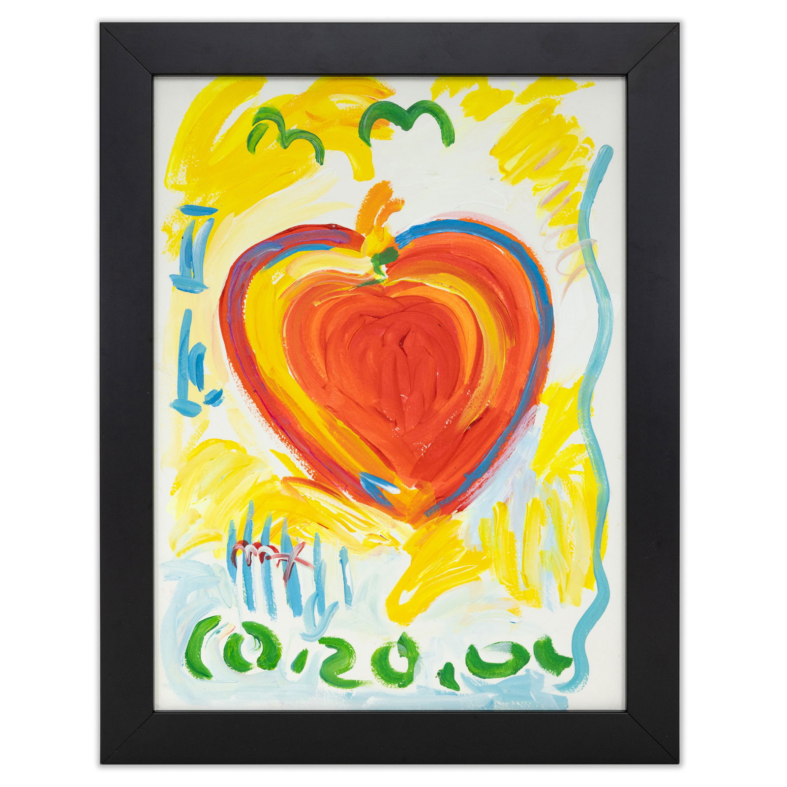 Peter Max Painting on Paper (1 of 6)