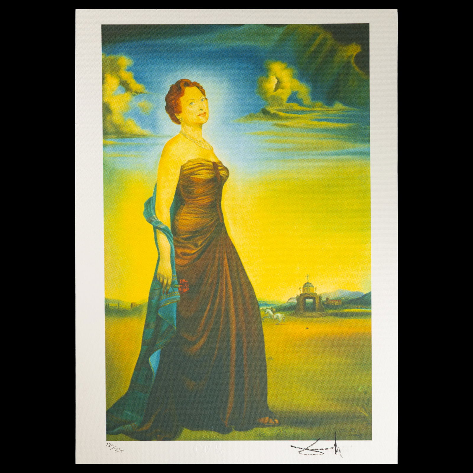 Salvador Dalí, “Galarina" – LIMITED EDITION PRINT (130/350) with Signature & Stamp (1 of 8)
