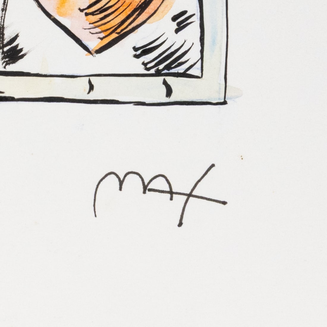 Peter Max Mixed Media on Paper - 4