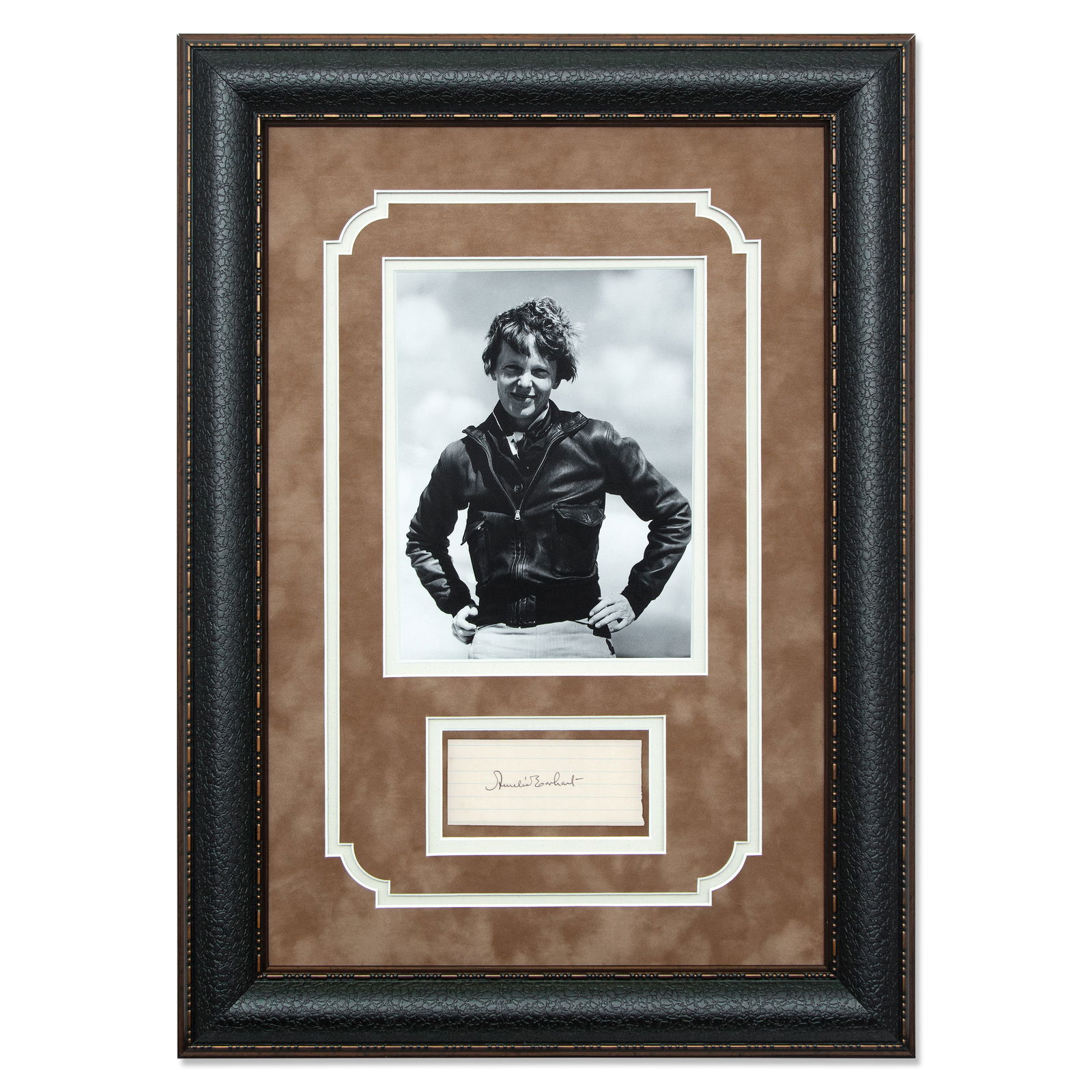 Forensically Authenticated Amelia Earhart — Document Cut Signature (1 of 4)