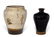 TWO GLAZED STONEWARE VESSELS
