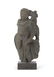 A GREY SCHIST FIGURE OF A MALE, POSSIBLY APOLLO