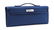 A BLEU SAPHIR SWIFT LEATHER KELLY CUT WITH PALLADIUM - 2