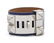 A SHINY BLEU ÉLECTRIQUE ALLIGATOR CDC CUFF WITH - 3