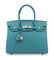 A BLEU PAON EPSOM LEATHER BIRKIN 30 WITH PALLADIUM