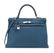 A BLEU DE MALTE CLÉMENCE LEATHER RETOURNÉ KELLY 35 WITH
