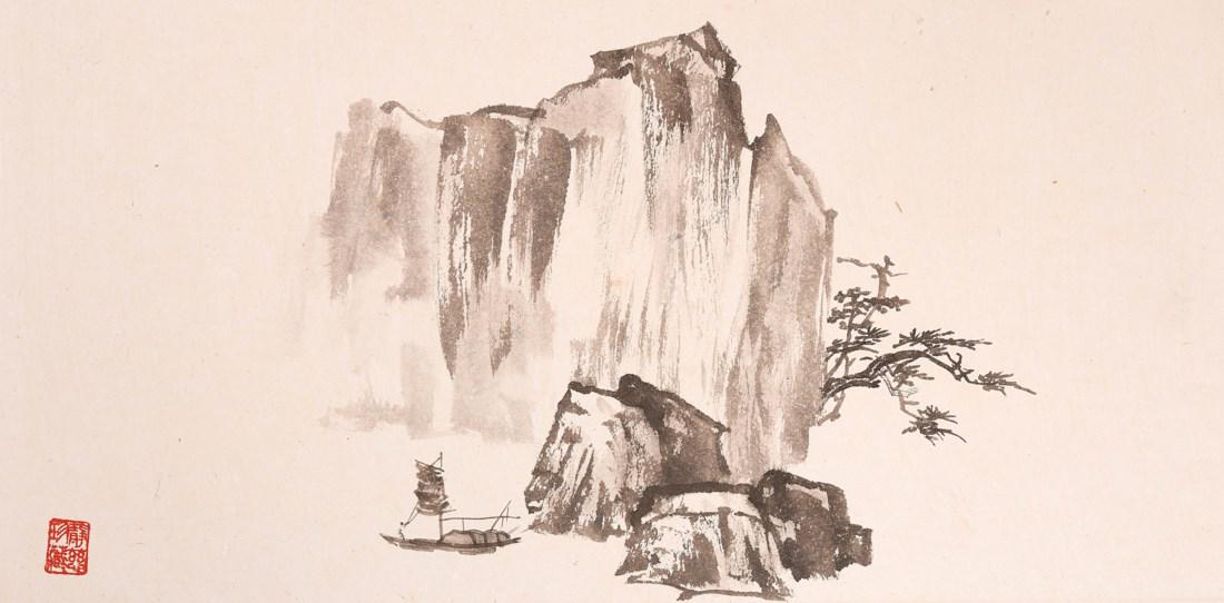 SHUM CHING CHEE (B. 1927)/ PU RU (1896-1963, ATTRIBUTED