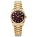ROLEX, DAY-DATE, RUBELLITE & DIAMOND DIAL, 18K GOLD,