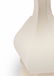 A PAIR OF WHITE-PAINTED TEAK LAMPS - 3