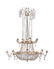 A RUSSIAN NEOCLASSICAL SILVERED-METAL AND CUT-GLASS