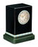 ART DECO ONYX, ENAMEL AND NEPHRITE JADE CLOCK, CARTIER - 2