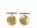 A PAIR OF GOLD CUFFLINKS