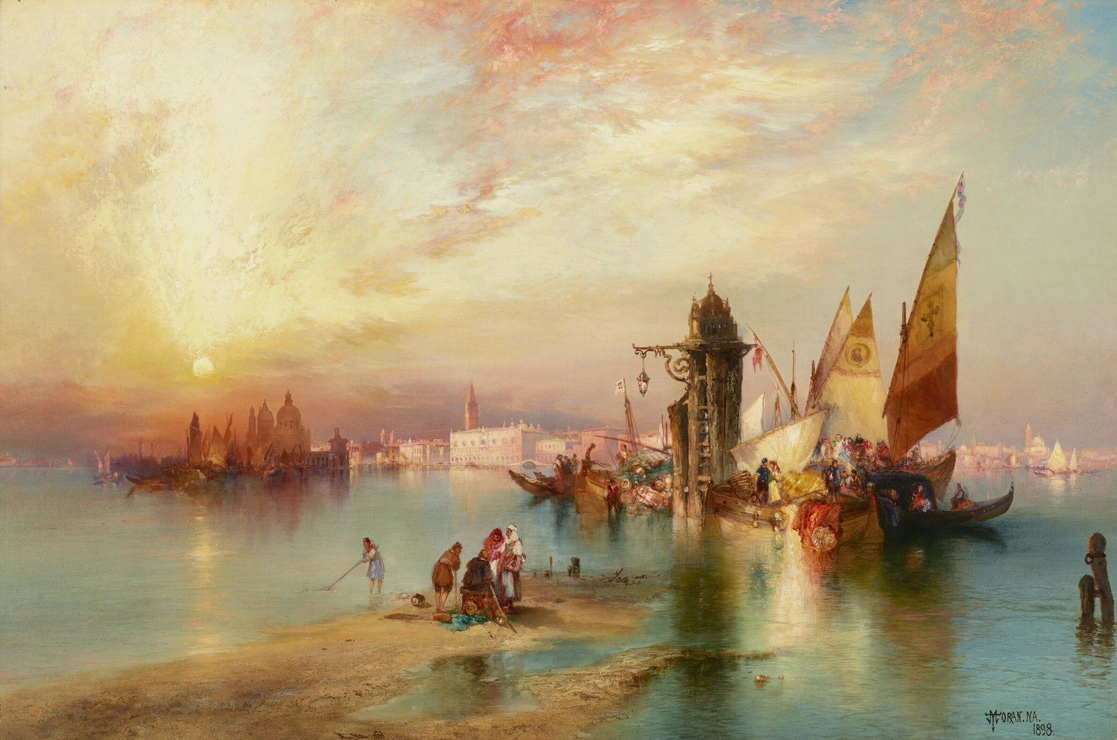 THOMAS MORAN (1837-1926)