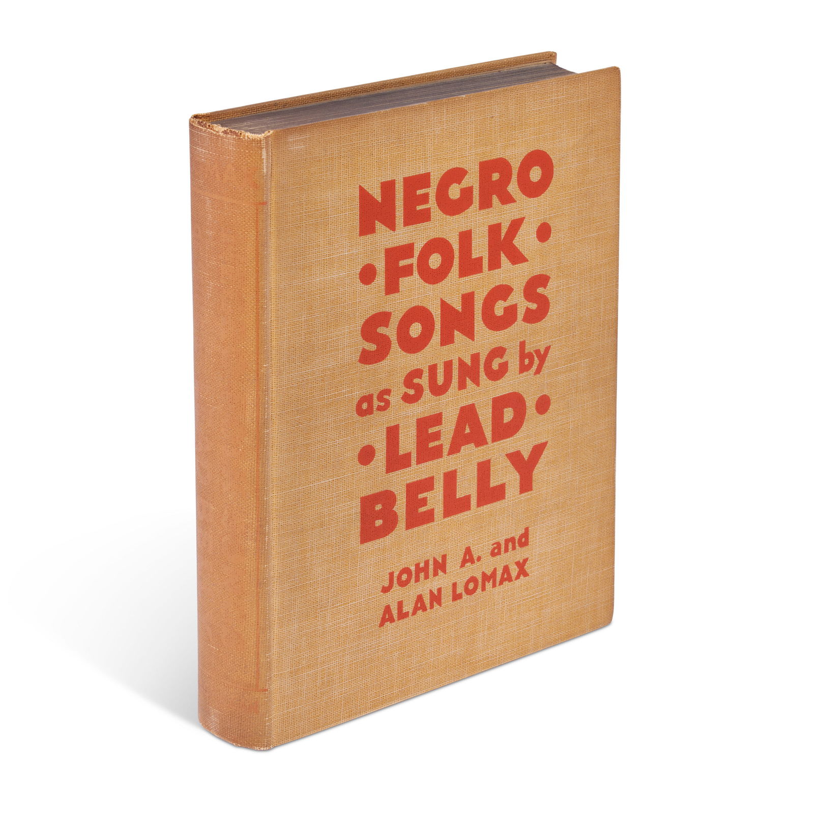 Negro Folk Songs As Sung By Lead Belly Auction