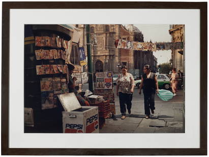 PHILIP-LORCA DICORCIA (B. 1951): PHILIP-LORCA DICORCIA (B. 1951) Mexico City, 1998 Details PHILIP-LORCA DICORCIA (B. 1951) Mexico City, 1998 chromogenic print signed in ink (flush mount, verso) image: 25 1/2 x 37 1/2 in. (64.8 x 95.3