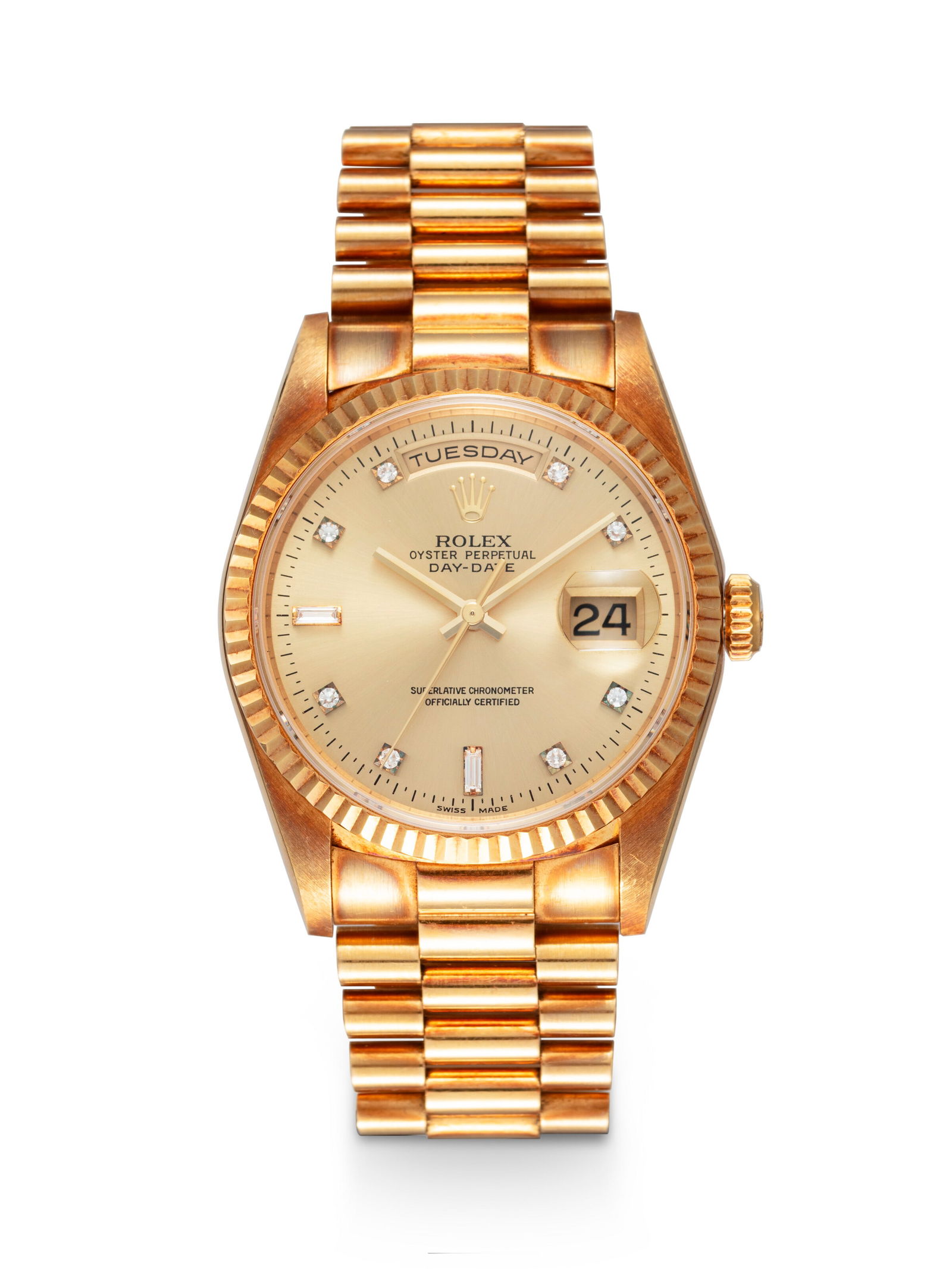 Tag Heuer 6000 Series Chronometer Ref. Wh514 In 18k