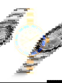 ROLEX, SUBMARINER REF. 16613, A RARE AND ATTRACTIVE STEEL AND GOLD AUTOMATIC WRISTWATCH WITH DIAMOND (1 of 4)