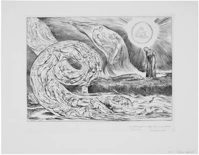 WILLIAM BLAKE (1757-1827): WILLIAM BLAKE (1757-1827) Illustrations to Dante’s Divine comedy Details WILLIAM BLAKE (1757-1827) Illustrations to Dante’s Divine comedy the complete set of seven engravings, on