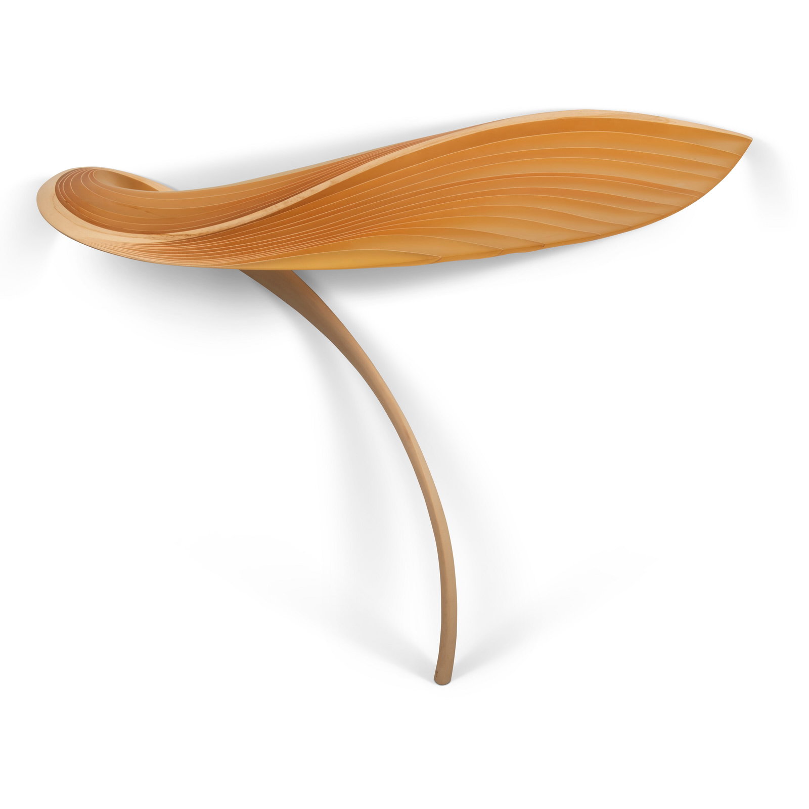 MARC FISH (B. 1971): MARC FISH (B. 1971) Ethereal Console Table Details MARC FISH (B. 1971) Ethereal Console Table signed 'Marc Fish' and dated '2019' (to the back) sycamore and resin 35 in. (89 cm.) high; 37½ in. (9