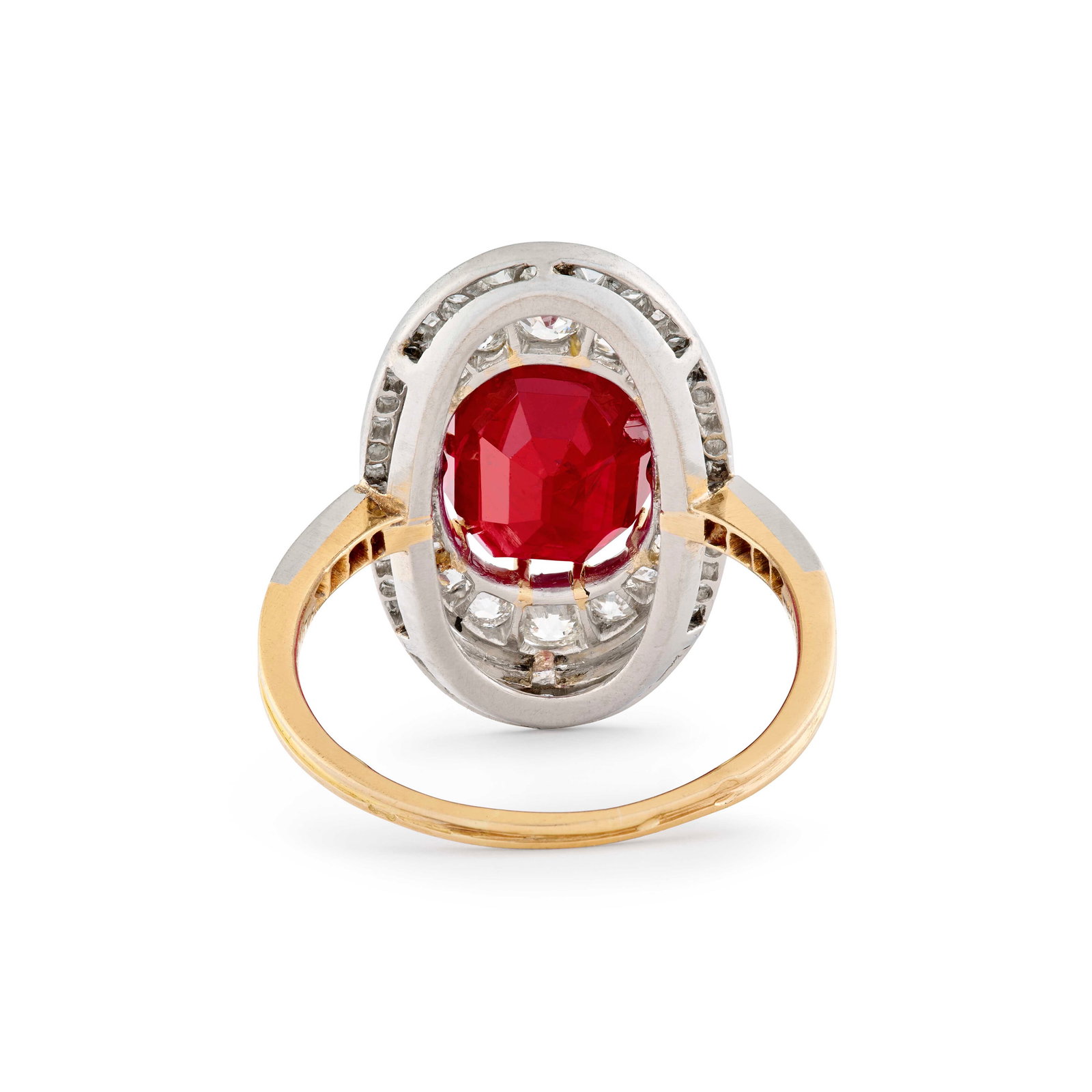 RUBY AND DIAMOND RING ATTRIBUTED TO CARTIER - 6