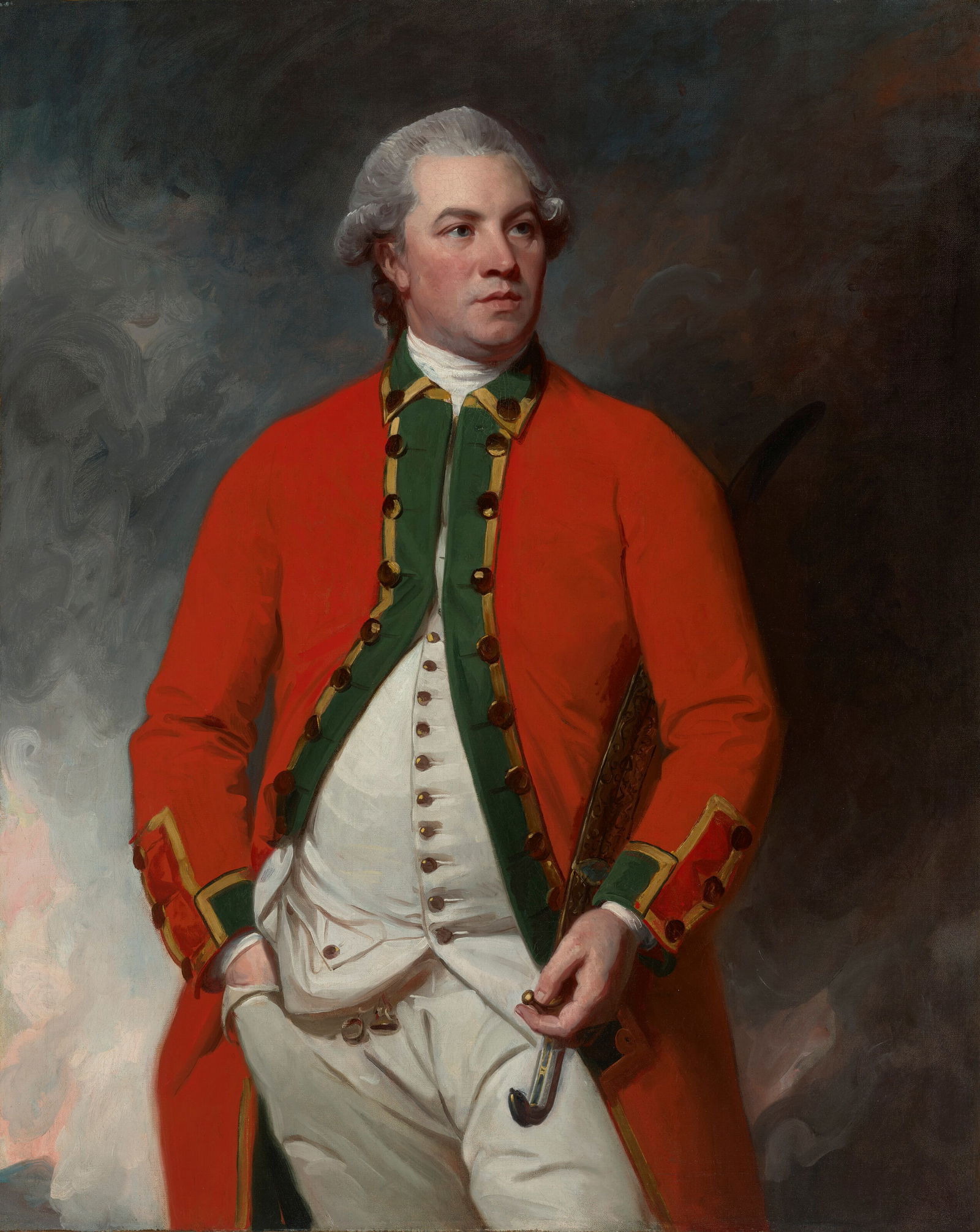 GEORGE ROMNEY (DALTON-IN-FURNESS, LANCASHIRE 1734-1802 KENDAL, CUMBRIA) Portrait of Captain John (1 of 3)