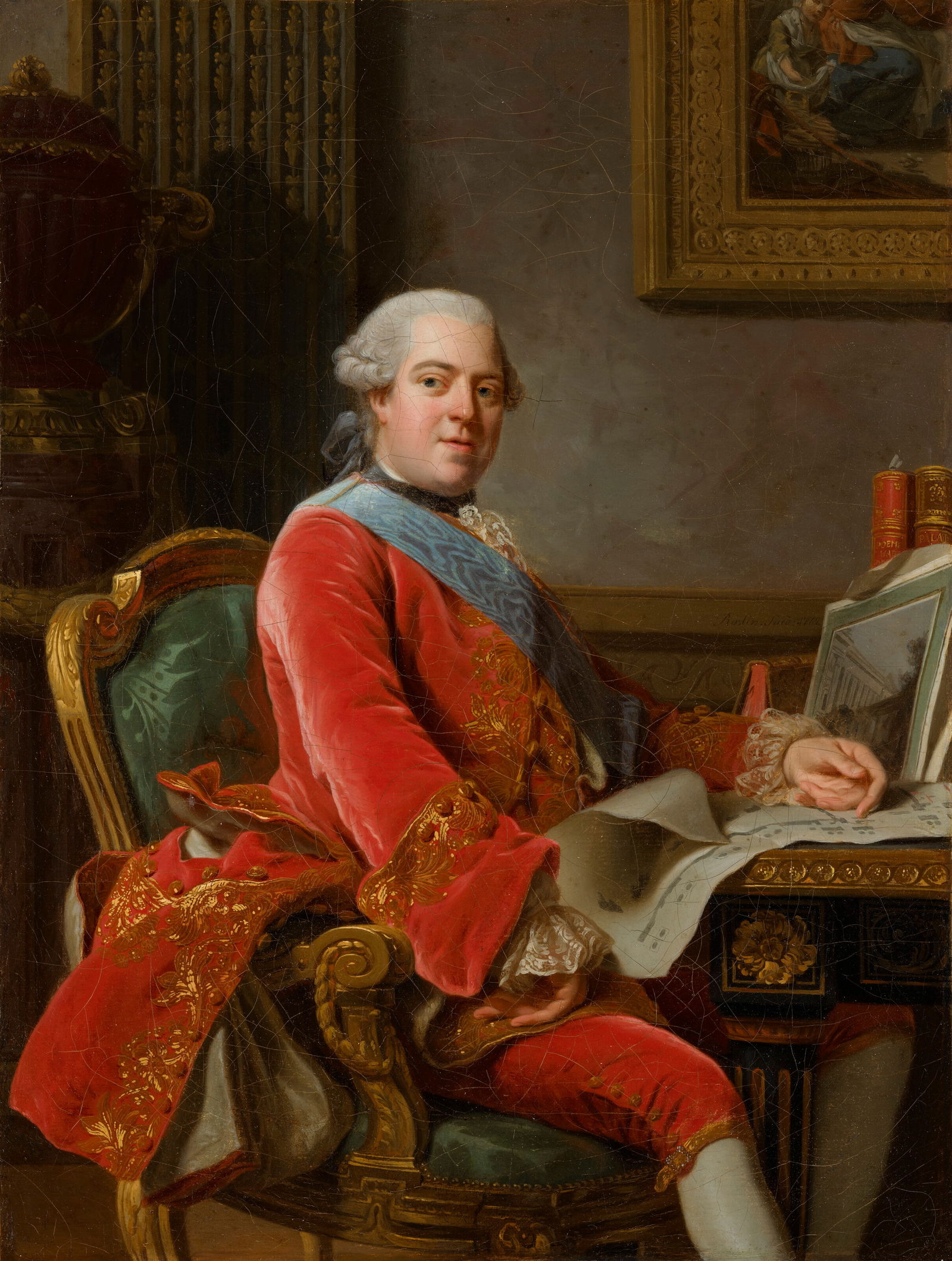 ALEXANDER ROSLIN (MALMÖ 1718-1793 PARIS) Portrait of Abel-François Poisson (1727-1781), (1 of 3)