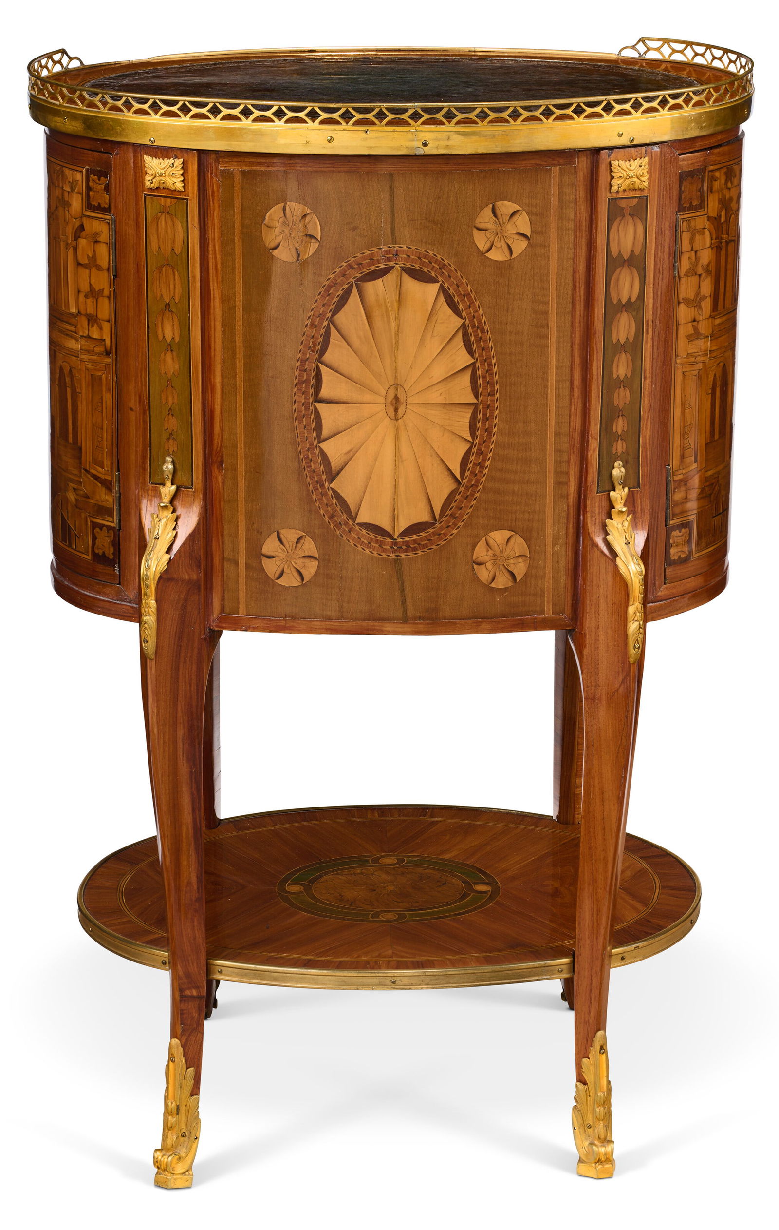 A LATE LOUIS XV ORMOLU-MOUNTED TULIPWOOD AND MARQUETRY TABLE EN CHIFFONNIERE BY PIERRE-FRANCOIS - 4