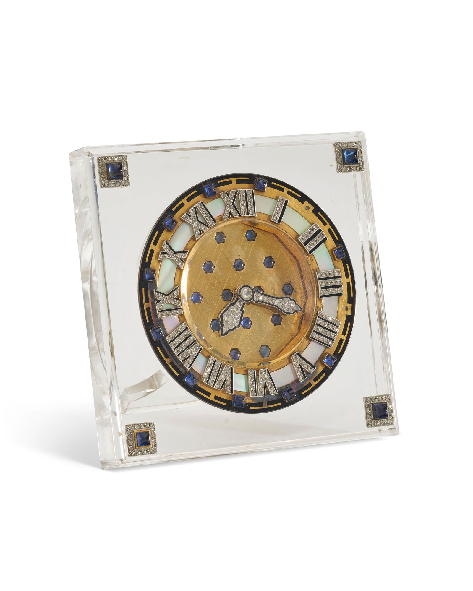 A CARTIER ART DECO DESK CLOCK PARIS, CIRCA 1930 (1 of 1)