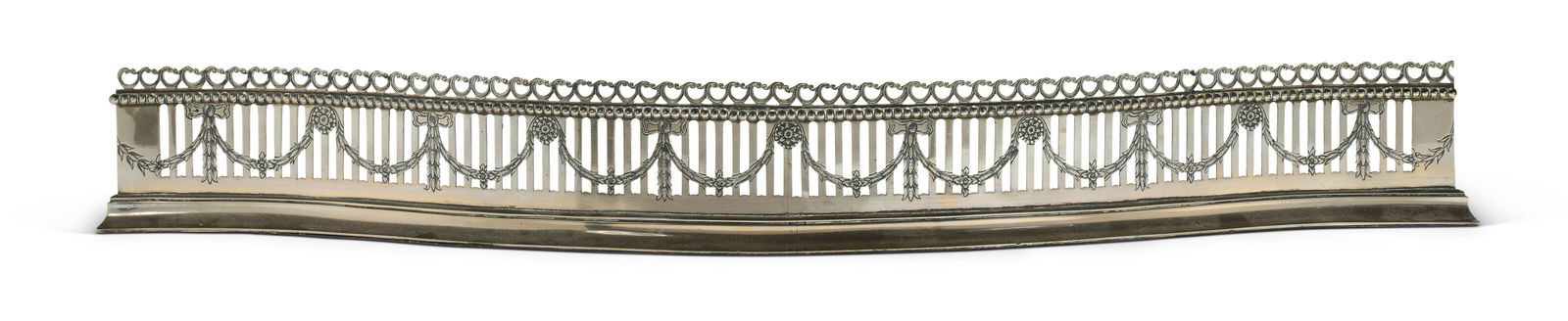 A GEORGE III ETCHED PAKTONG FENDER CIRCA 1780 (1 of 2)