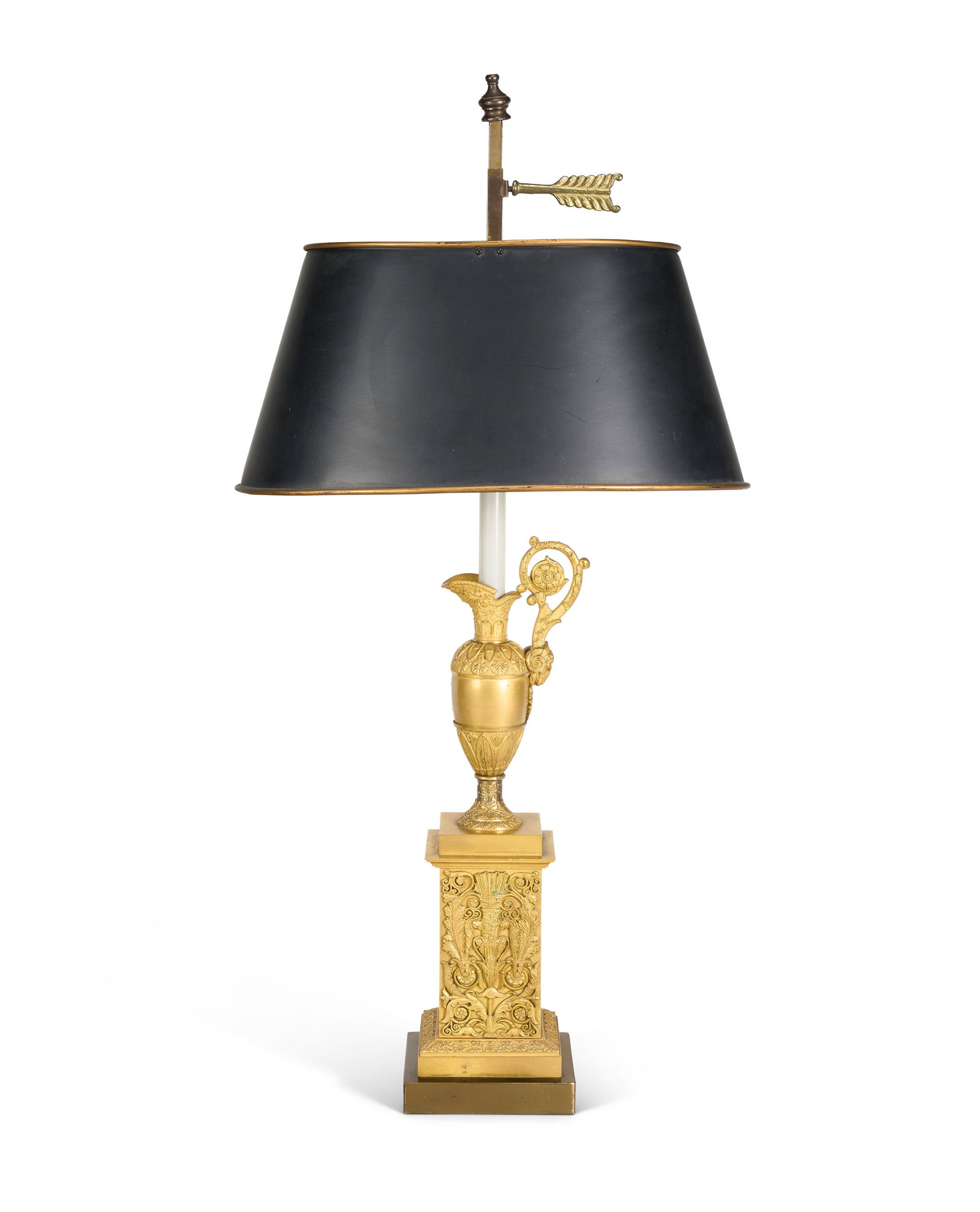 A CHARLES X ORMOLU VASE, NOW MOUNTED AS A LAMP CIRCA 1825 (1 of 3)