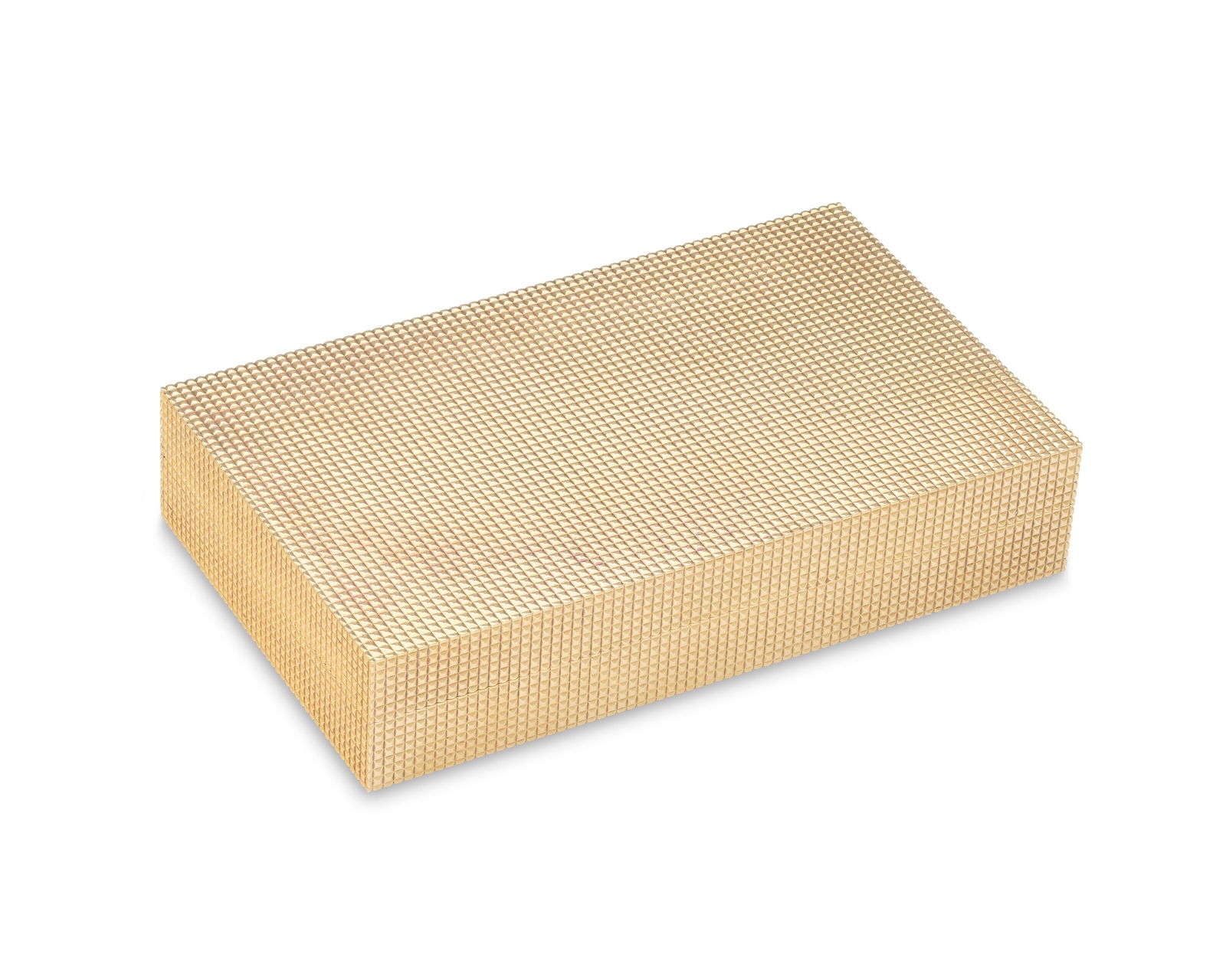 AN ITALIAN GOLD BOX 20TH CENTURY, RETAILED BY VAN CLEEF & ARPELS, NEW YORK (1 of 1)