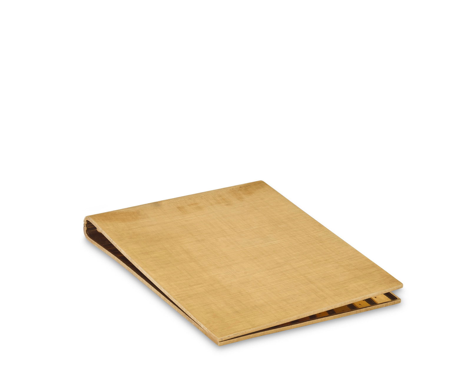 AN ITALIAN GOLD BILLFOLD MARK OF MARIO BUCCELLATI, MILAN, CIRCA 1960, 18 KARAT (1 of 1)