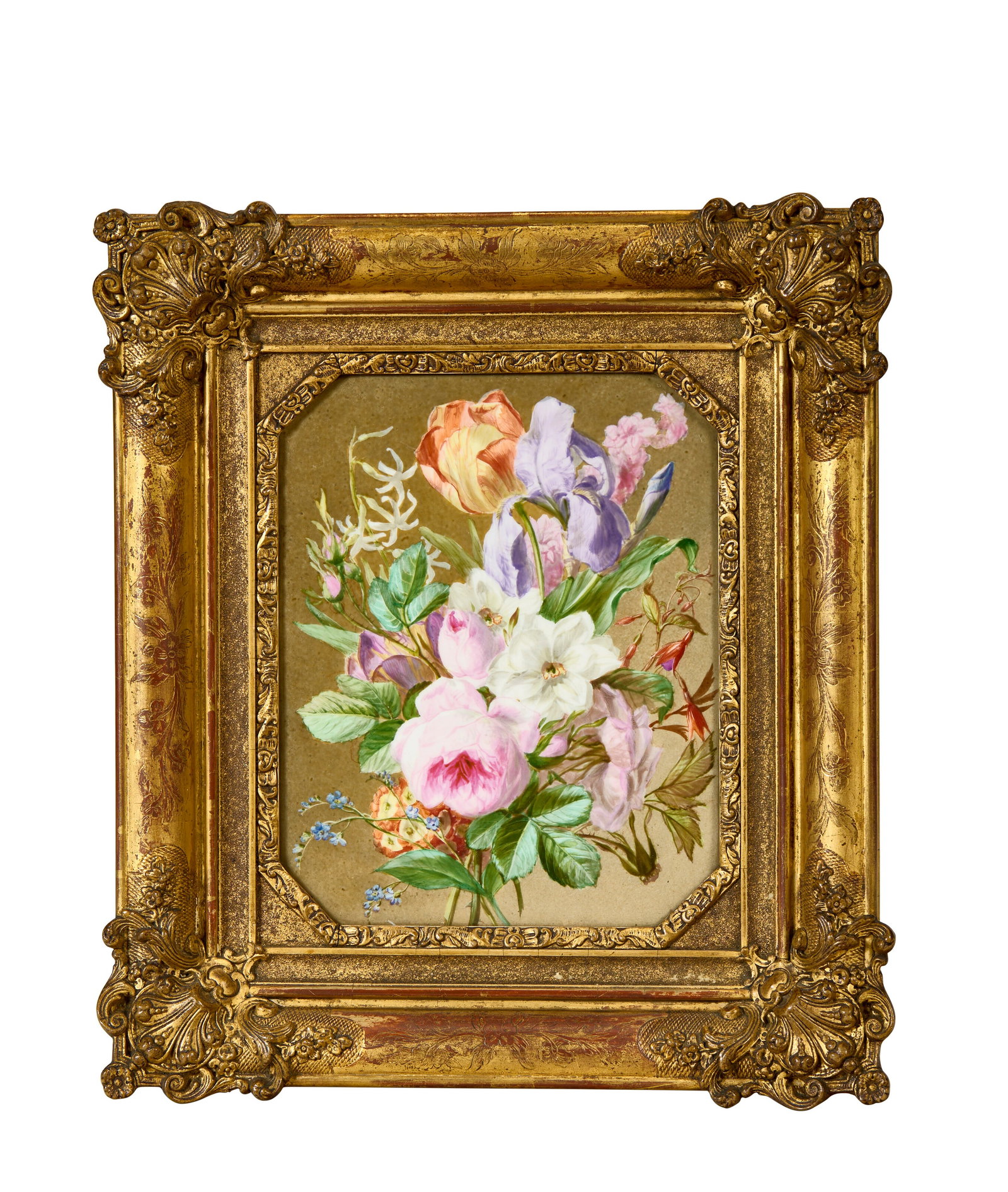 AN ENGLISH PORCELAIN PLAQUE FIRST HALF 19TH CENTURY (1 of 2)