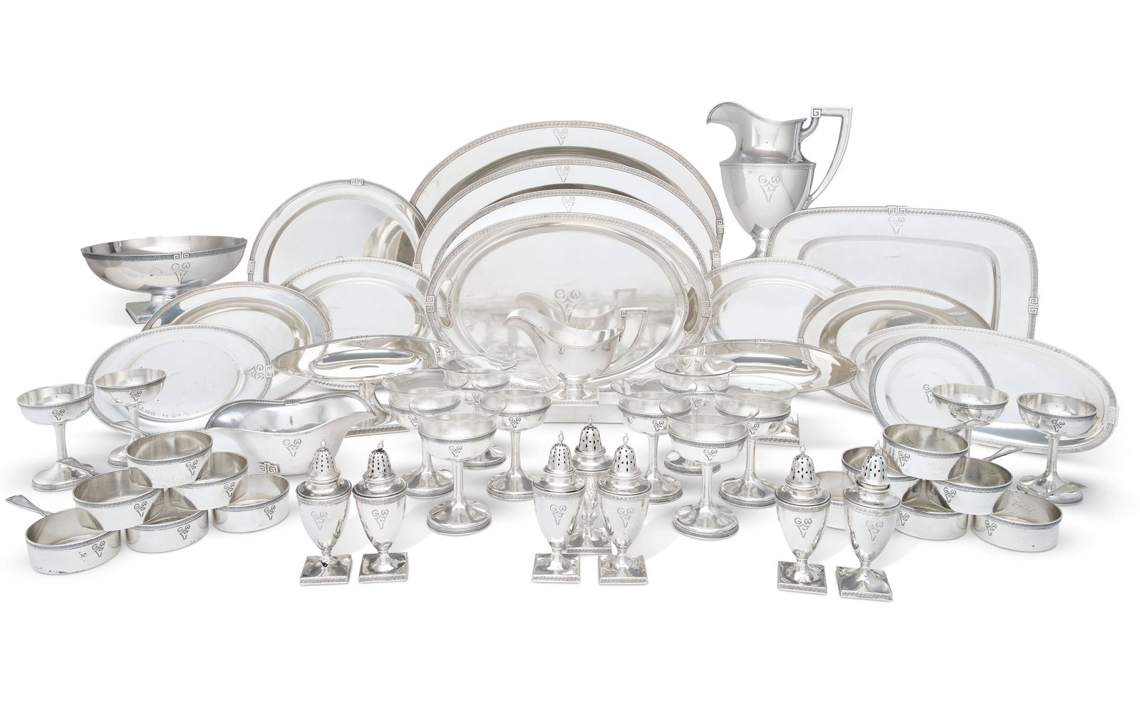 AN AMERICAN SILVER DINNER SERVICE MARK OF GORHAM MFG. CO., PROVIDENCE, RHODE ISLAND, 1916-1920 (1 of 1)