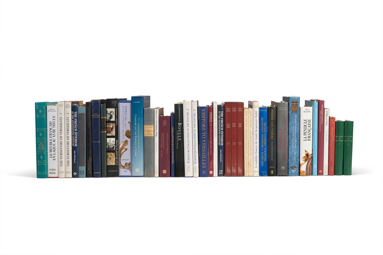 A GROUP OF 38 FRENCH FURNITURE BOOKS VARIOUS, 20TH-21ST CENTURIES (1 of 1)