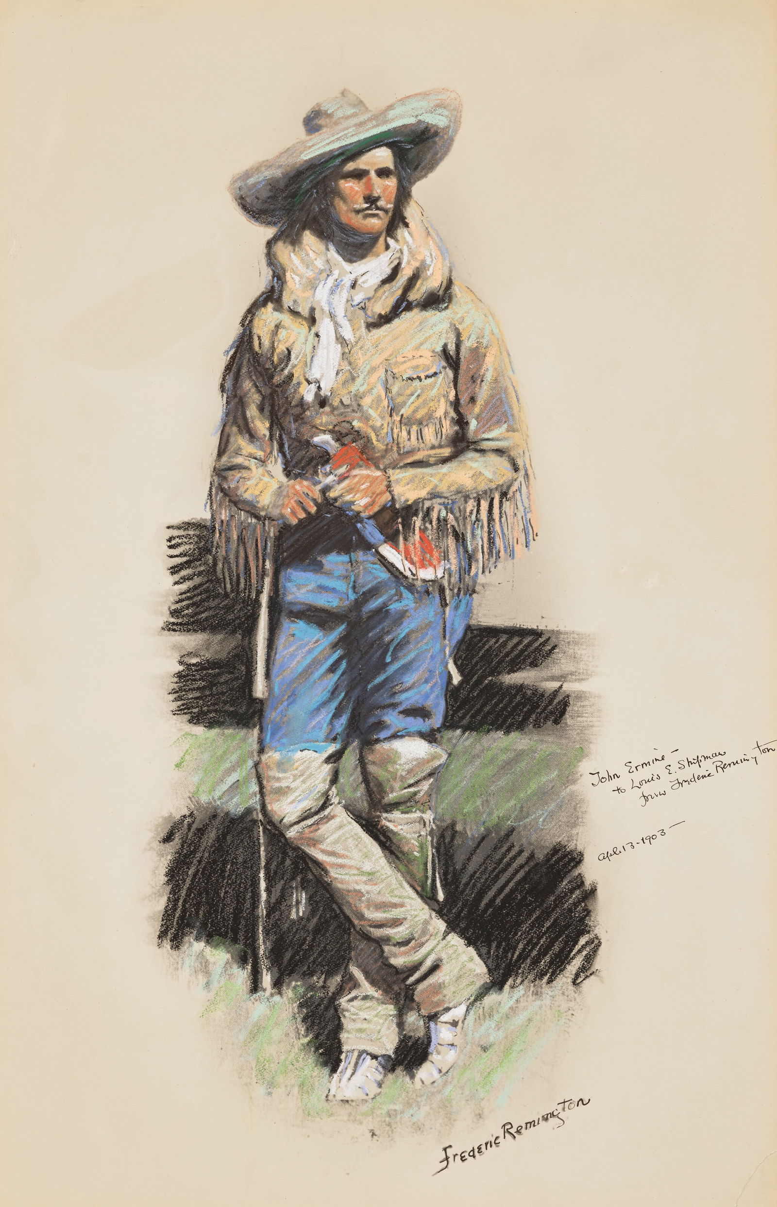 FREDERIC REMINGTON (1861-1909) John Ermine (1 of 5)