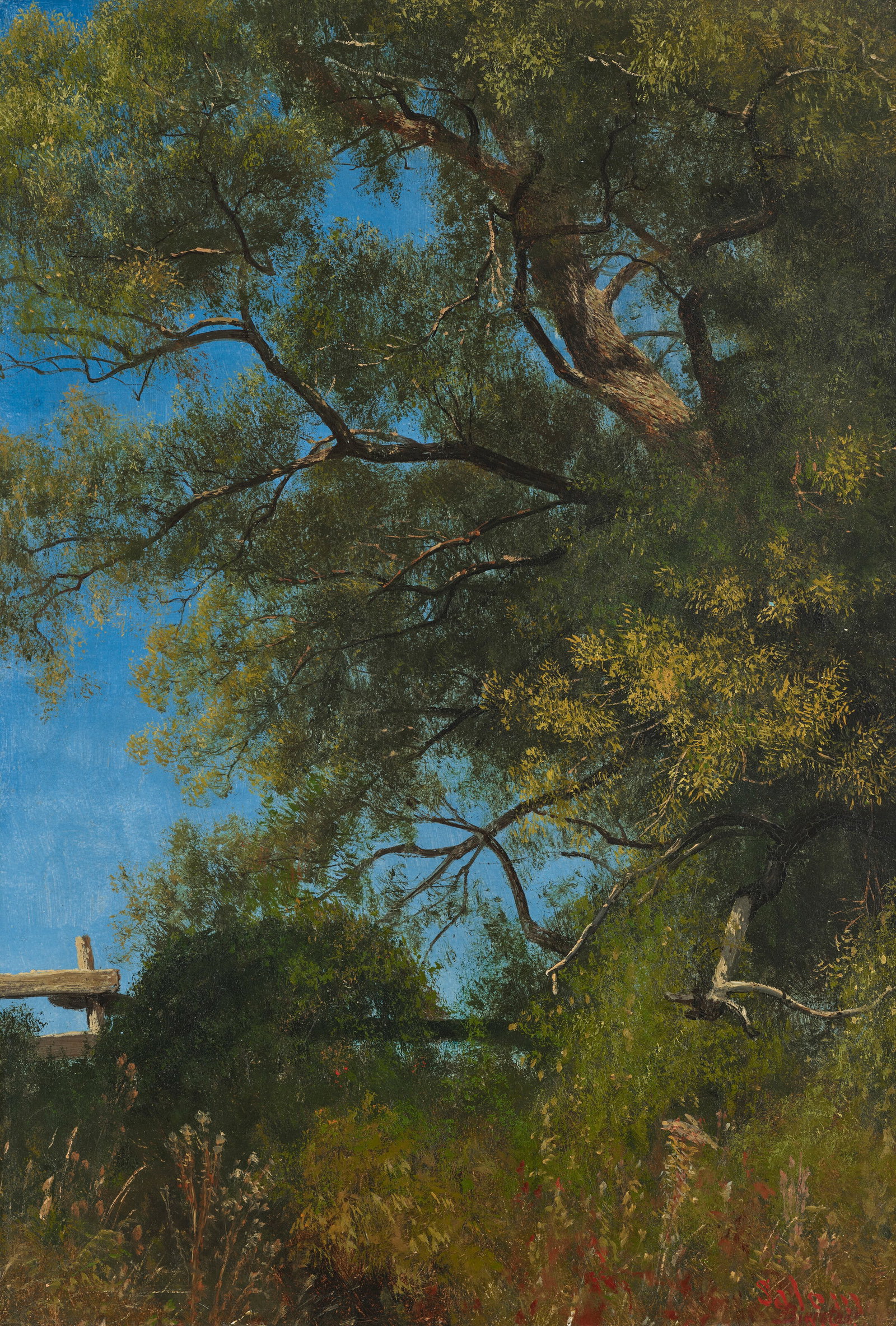 ALBERT BIERSTADT (1830-1902) Salem, Oregon (1 of 3)