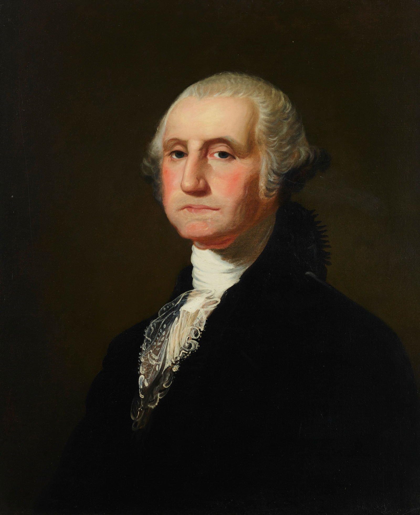 AFTER GILBERT STUART (1755-1828) George Washington (Athenaeum Type) (1 of 3)