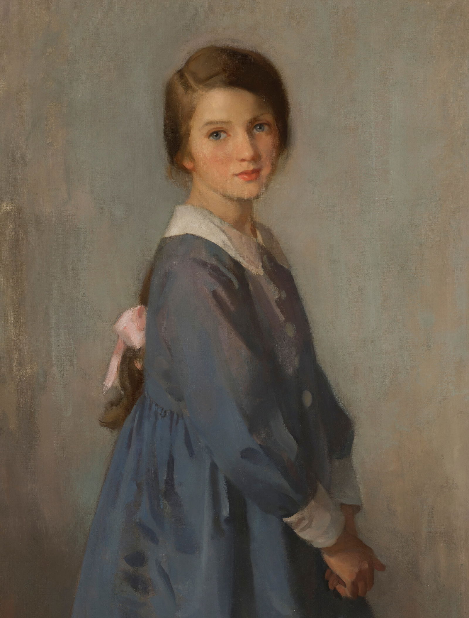 MARY ETHEL YOUNG HUNTER (1878-1936) Blanchette Ferry Hooker: MARY ETHEL YOUNG HUNTER (1878-1936) Blanchette Ferry Hooker Details MARY ETHEL YOUNG HUNTER (1878-1936) Blanchette Ferry Hooker signed and dated Mary Young-Hunter 1920 (on canvas adhered to back of